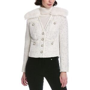 Walter Baker Womens Hellen Jacket, White